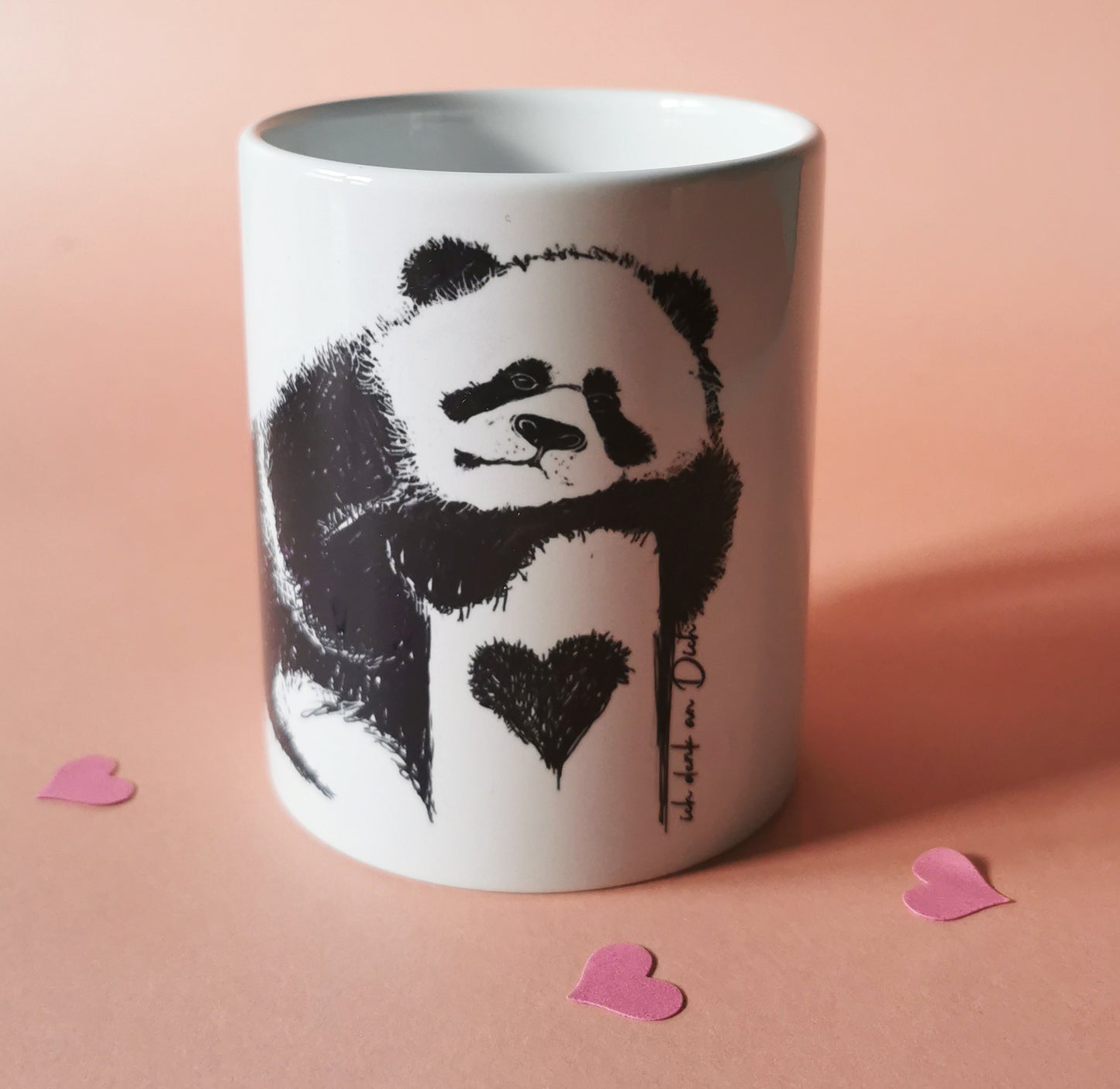 Panda Tasse ich denk an dich!